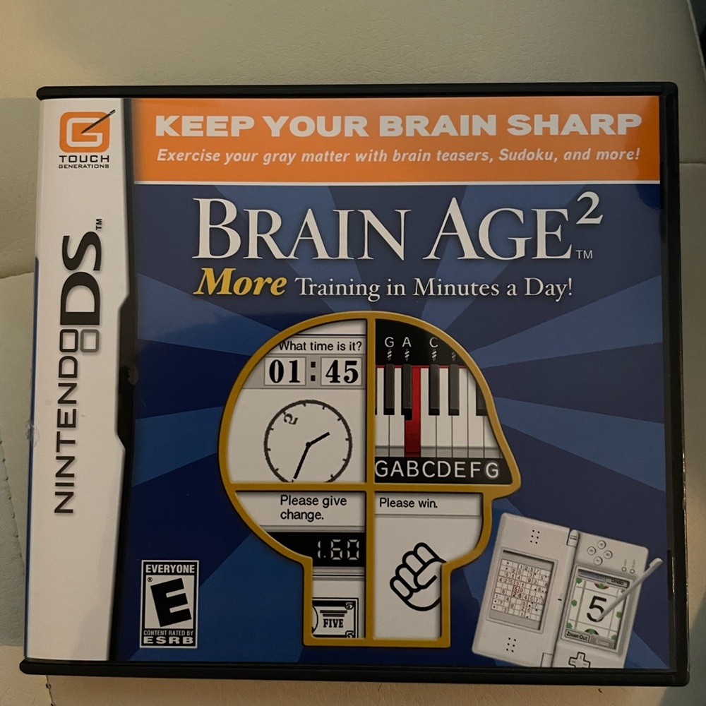 Nintendo DS Brain Age 2 - Blue